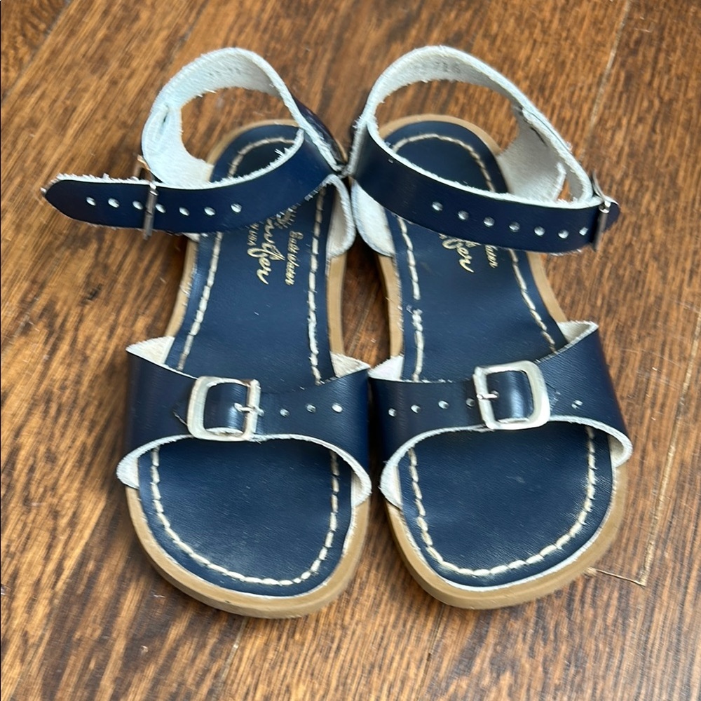 Salt Water Navy Sandals